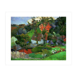 Paul Gauguin / 'Aven running through Pont-Aven', 1888, Oil on canvas. (Print Only) thumbnail