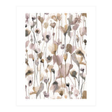 Watercolour Terracotta Wild Flowers (Print Only) thumbnail