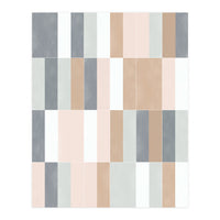 Muted Pastel Tiles 02 (Print Only)