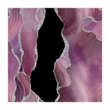 Mauve & Silver Agate Texture 01  (Print Only) thumbnail