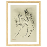 La Goulue. Henri de Toulouse-Lautrec; French, 1864-1901. Date: 1894. Dimensions: 308 × 254 mm (im... thumbnail