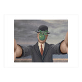 The Son Of Man - Magritte - Selfie (Print Only) thumbnail