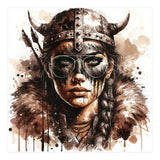 Modern Viking Woman Portrait (Print Only) thumbnail
