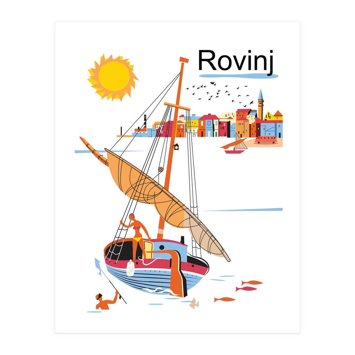 Rovinj, Croatia (Print Only)