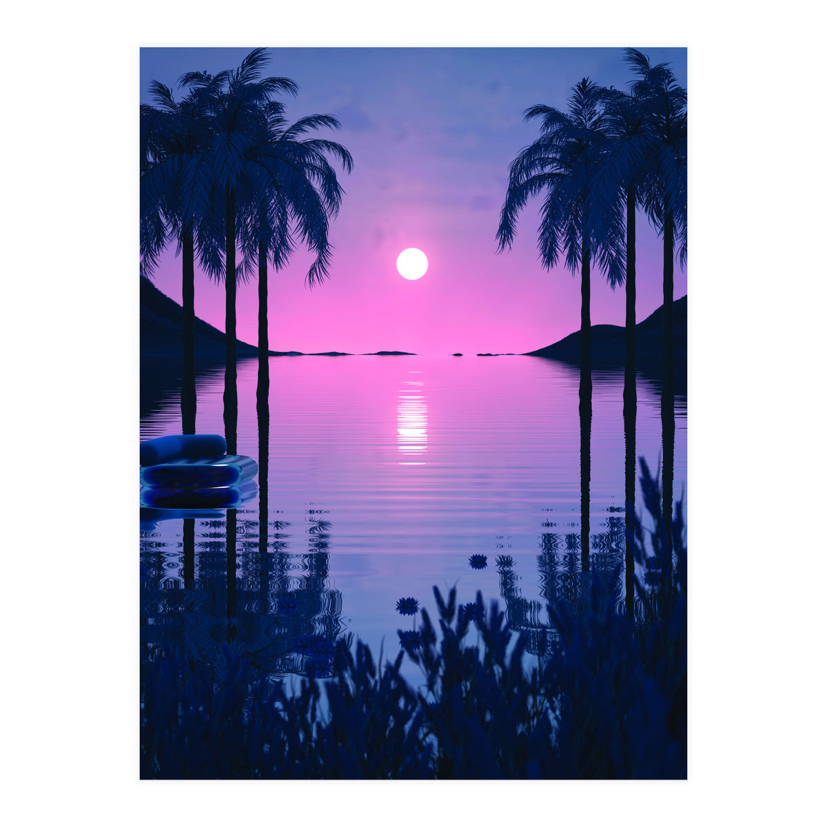 Lost In A Sunset (Print Only)