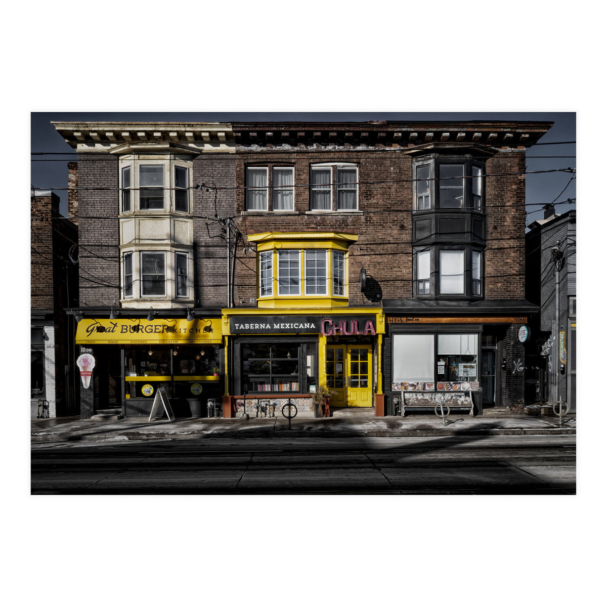 Nos 1056 - 1060 Gerrard St E 1 Color Version (Print Only)