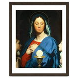 Jean Auguste Dominique Ingres / 'The Virgin Mary Prays to the Host', 1866. thumbnail