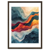 Abstract Flowing Mountain Landscape thumbnail
