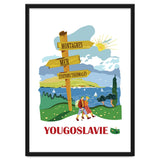 Hiking on Adriatic Coast, Yugoslavia thumbnail