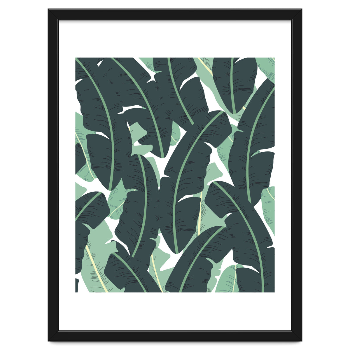 Banana Leaf Pattern