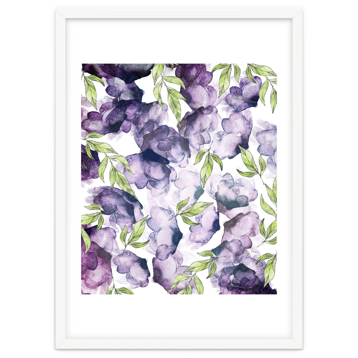 Watercolor + Ink Florals