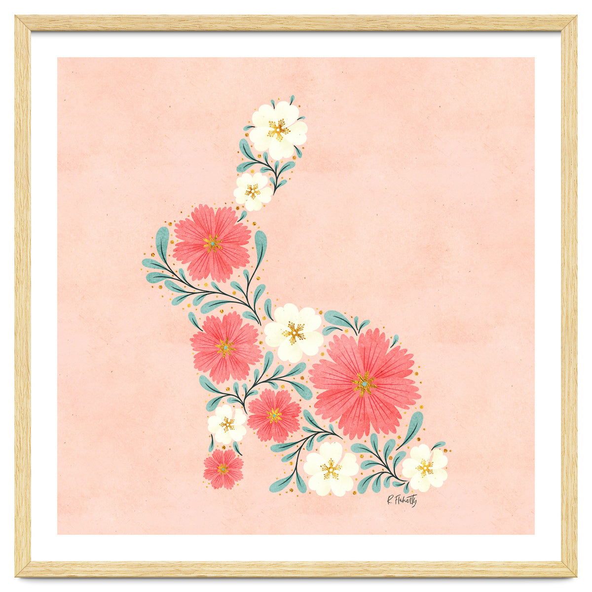 Flower Filled Rabbit