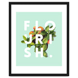 Flourish #society6 #buyart #typography #artprint thumbnail