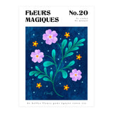 Magical Flowers No.20 Midnight Purple (Print Only) thumbnail