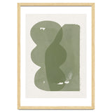GREEN WATERCOLOR SHAPES NO.1 thumbnail