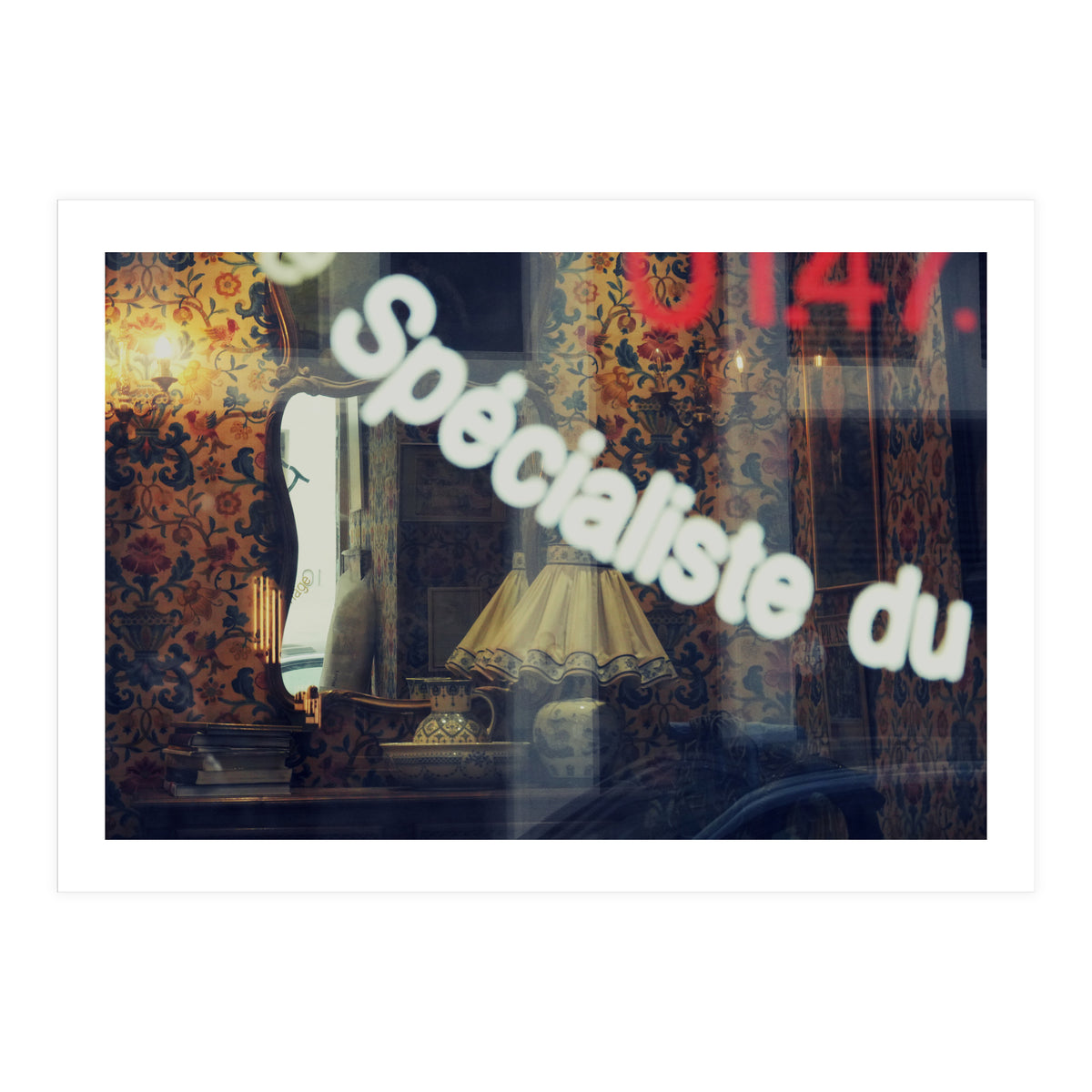 Street Photography - Paris Shop (Print Only)