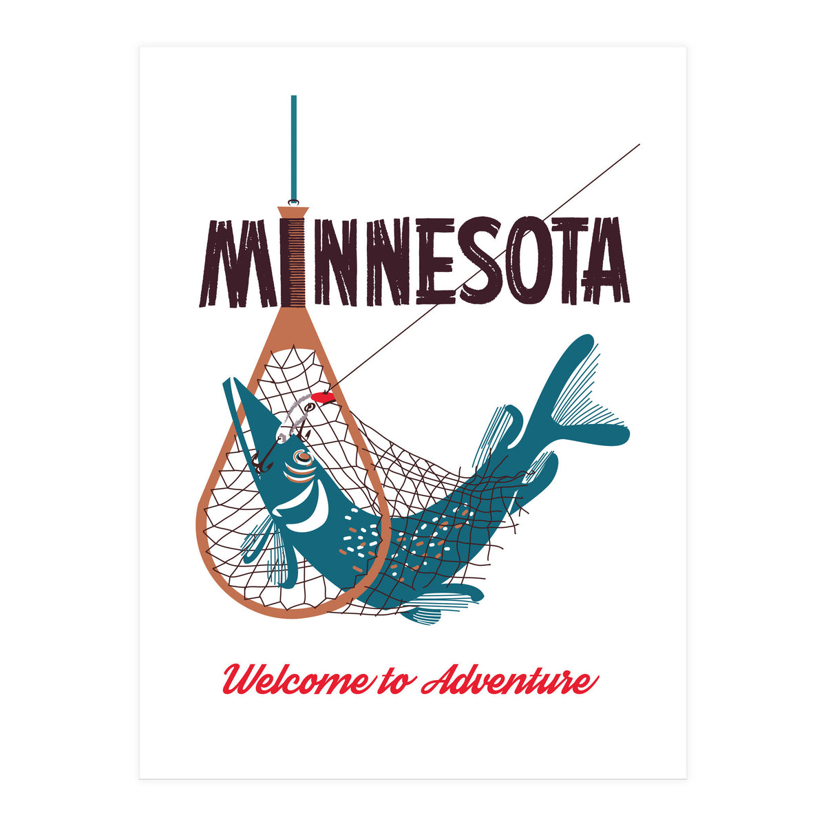 Fishing in Minnesota (Print Only)