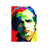 Marlon Brando Pop Art WPAP (Print Only) thumbnail