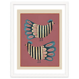 Striped Bird Pair I thumbnail