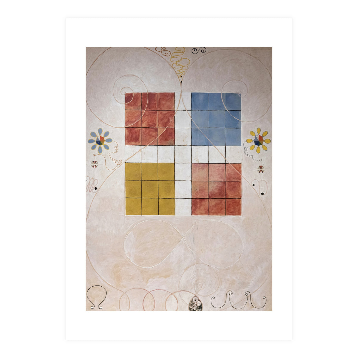 Hilma af Klint - The Ten Largest No 10 Old Age Abstract Spiritual Art (Print Only)