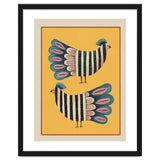 Striped Bird Pair II thumbnail
