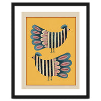 Striped Bird Pair II
