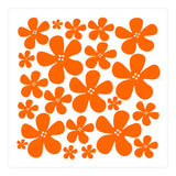 Orange Flowers Pattern (Print Only) thumbnail