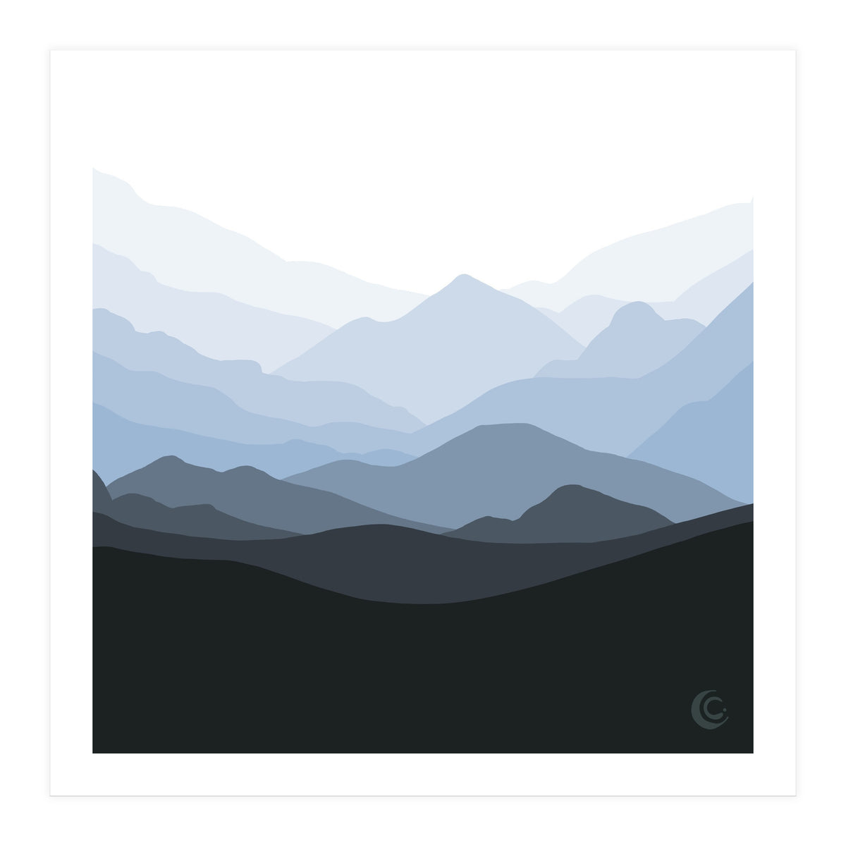 Meditative (Layers) (Print Only)