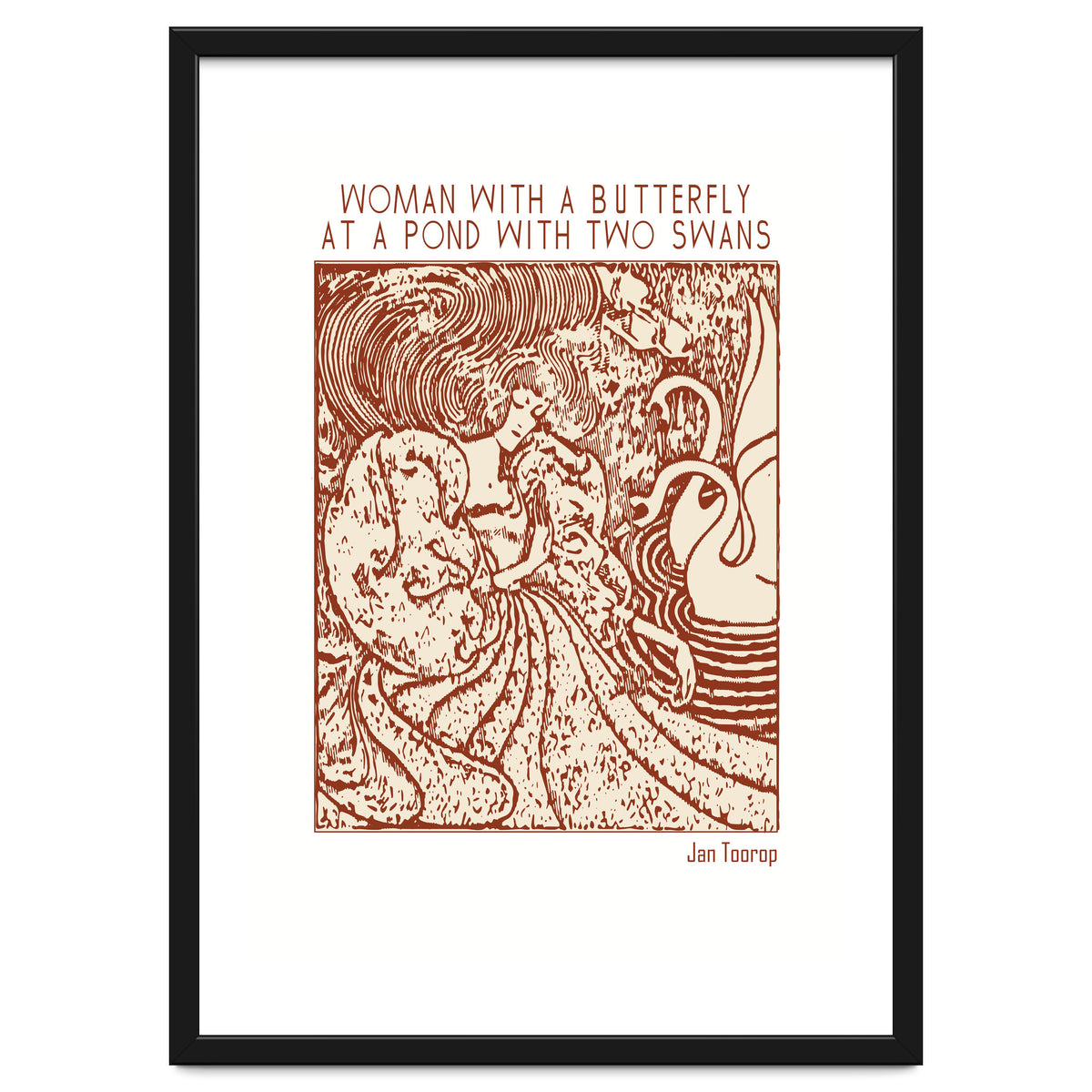 Woman With A Butterfly