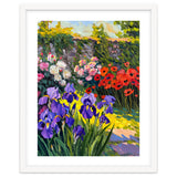 Sun-Drenched Secret Garden Oil Painting thumbnail