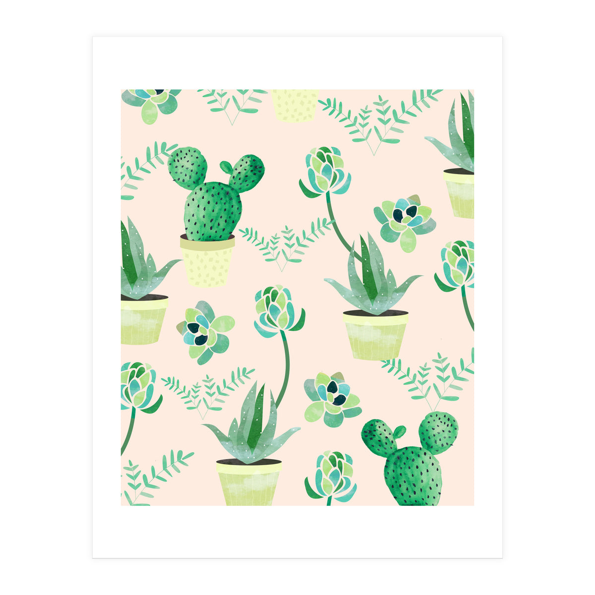 Cacti Pattern (Print Only)
