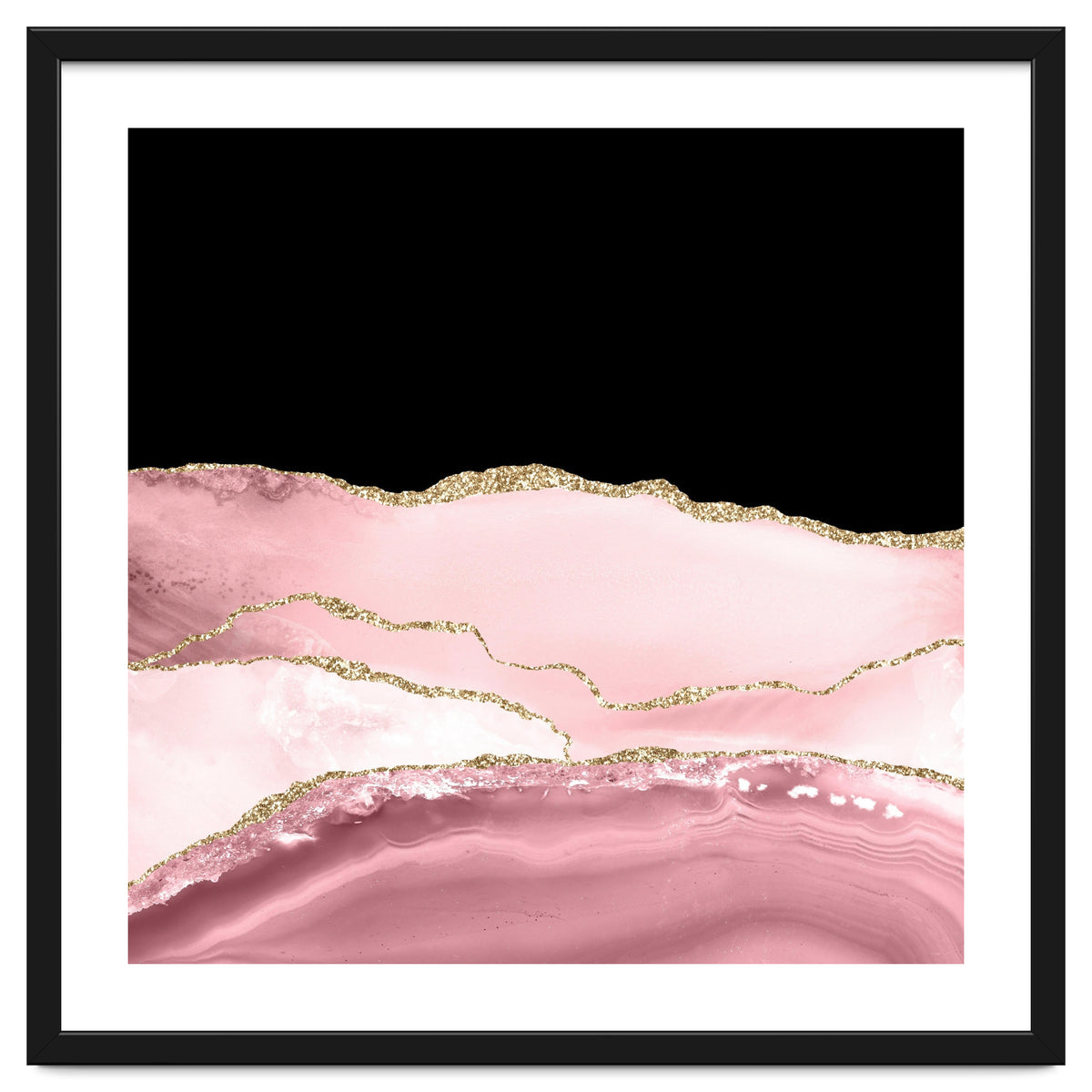 Blush & Gold Agate Texture 02