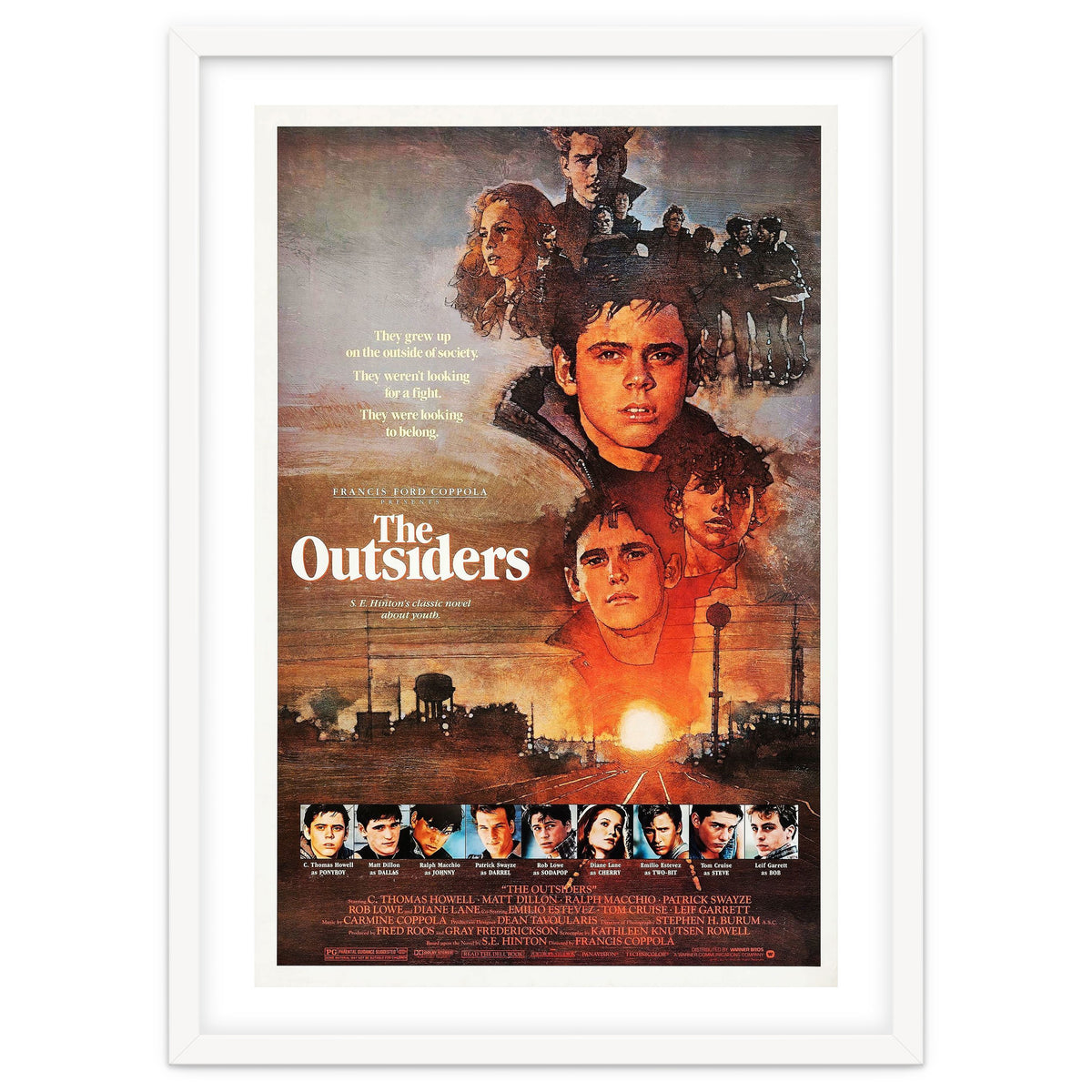 THE OUTSIDERS (1983), directed by FRANCIS FORD COPPOLA.