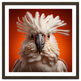 Close Up Portrait Of A White Cockatoo Parrot thumbnail
