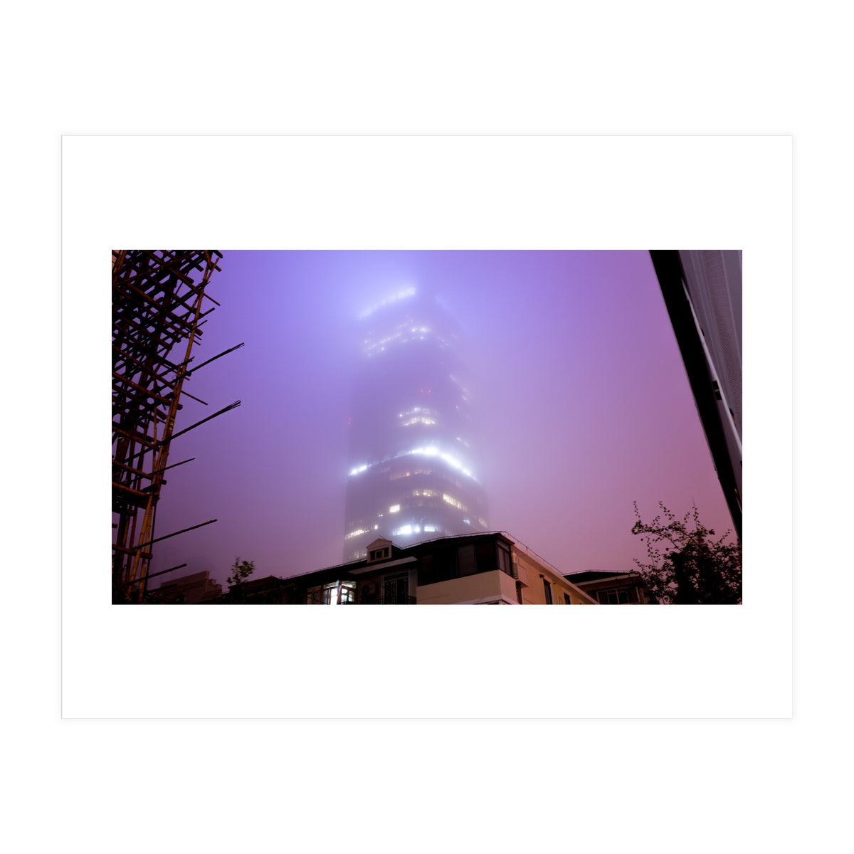 Shanghai by night (Print Only)