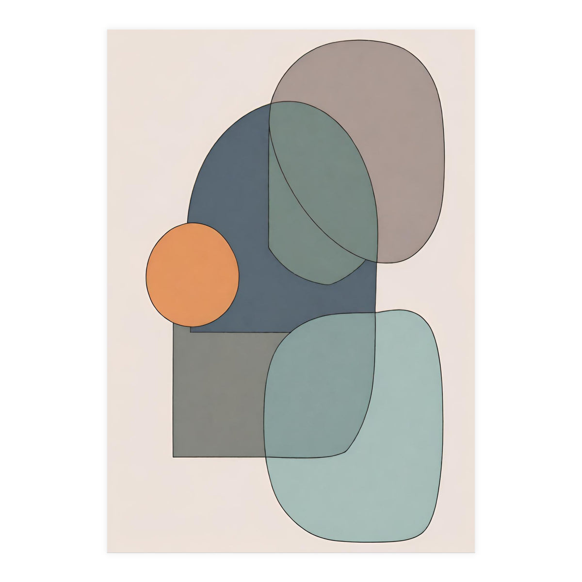 Peaceful Abstract (Print Only)