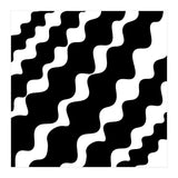 Black Wavy Pattern (Print Only) thumbnail