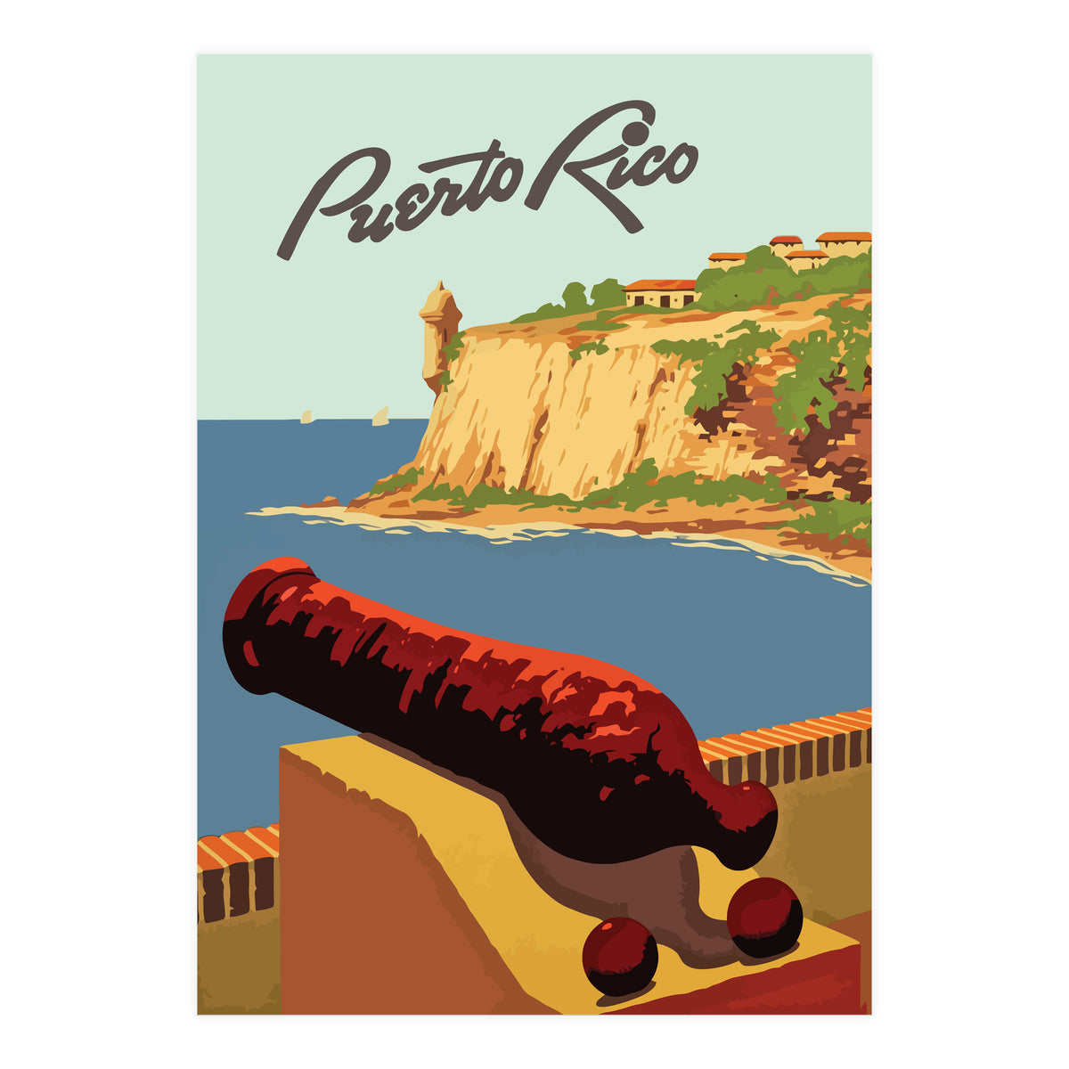 Puerto Rico, Cannon (Print Only)