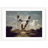 'The Avenue at Middelharnis', 1689, Oil on canvas, 103 x 141 cm. thumbnail