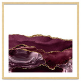 Burgundy & Gold Agate Texture 25 thumbnail