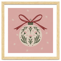 Christmas Flower Globe