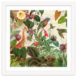 Exotic Lush Jungle And Wild Animals Landscape thumbnail