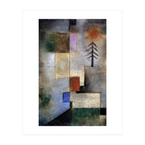 Paul Klee Small Fir Tree Abstract Painting (Print Only) thumbnail