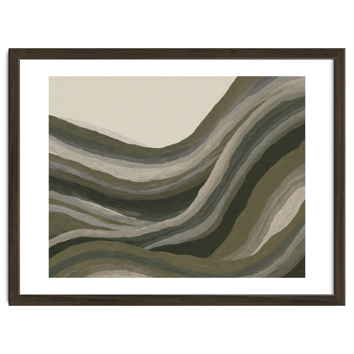 Moody Abstract Hills