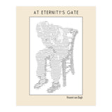 At Eternity’s Gate Vincent Van Gogh – Ascii Art (Print Only) thumbnail