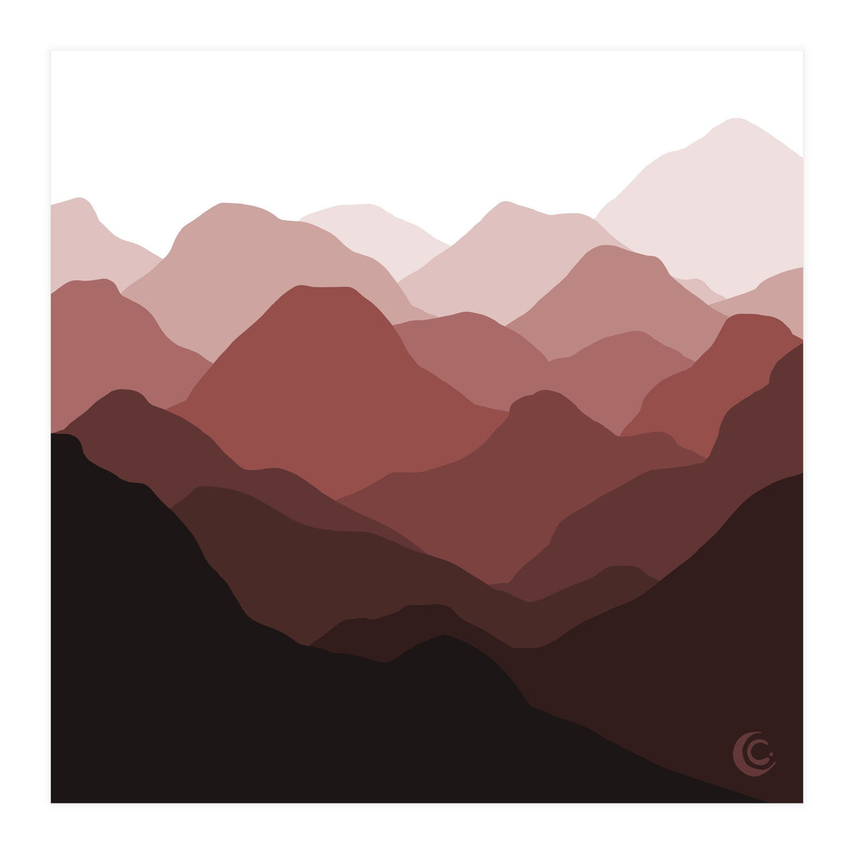 Earthly (Layers) (Print Only)