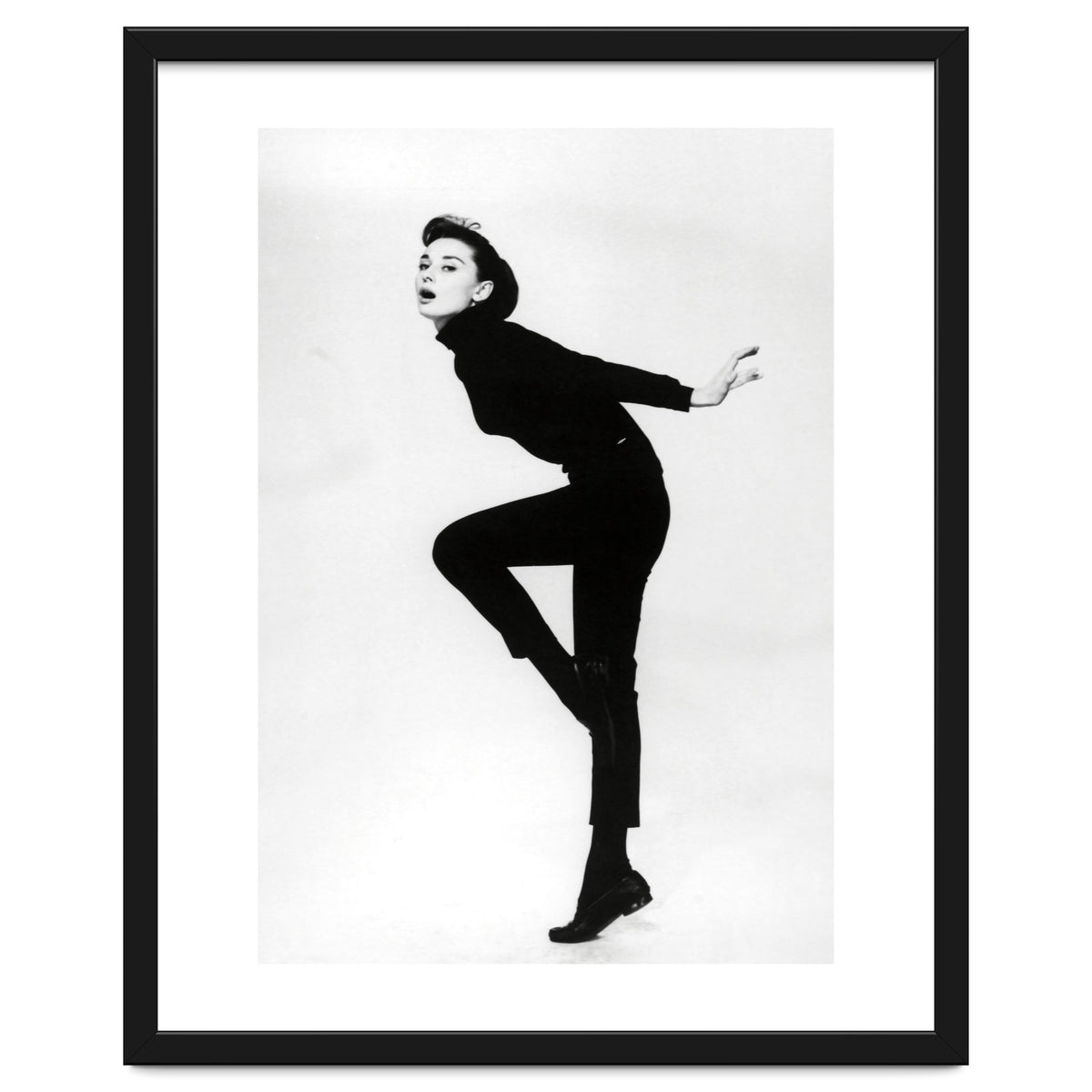 AUDREY HEPBURN in FUNNY FACE (1957), directed by STANLEY DONEN.