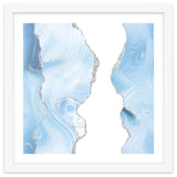 Blue & Silver Agate Glitter Texture 06 thumbnail