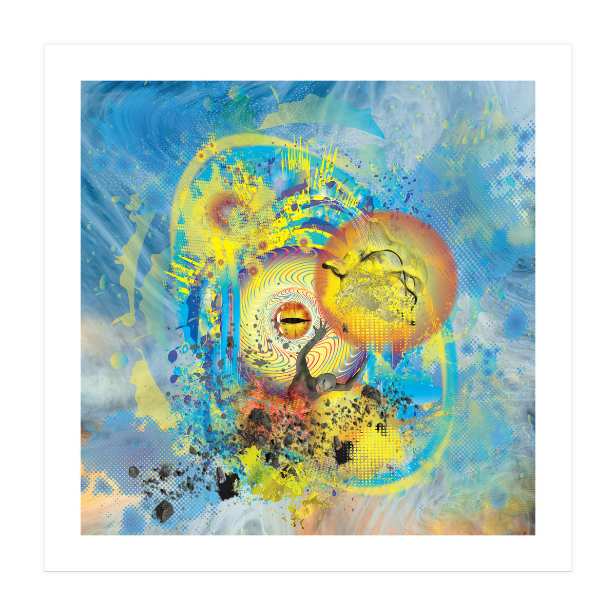 Alien Extraterrestrial Galaxy (Print Only)