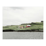 Red house on the shore - Iceland (Print Only) thumbnail